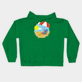 The beach Kids Hoodie